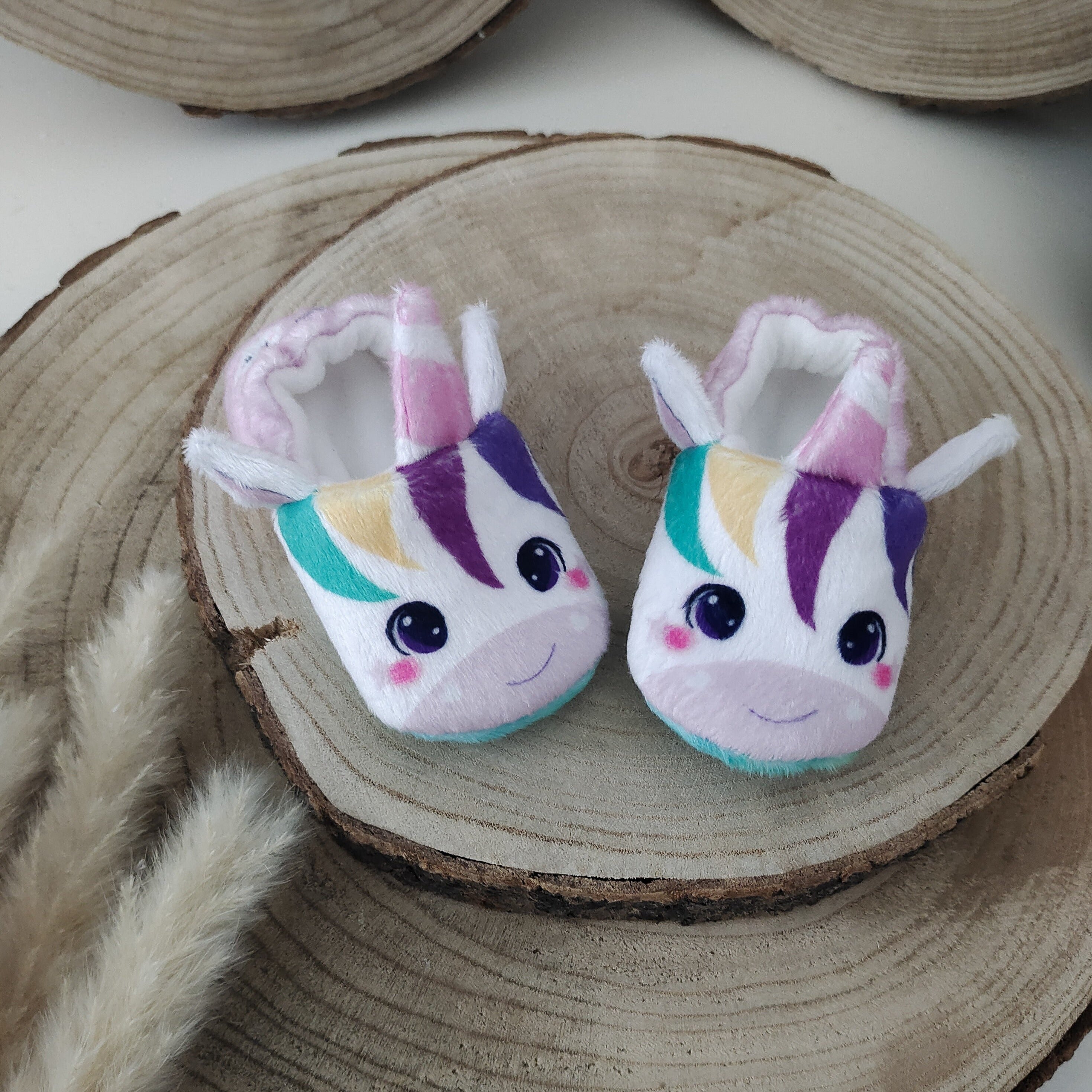 Chaussons b b Licorne